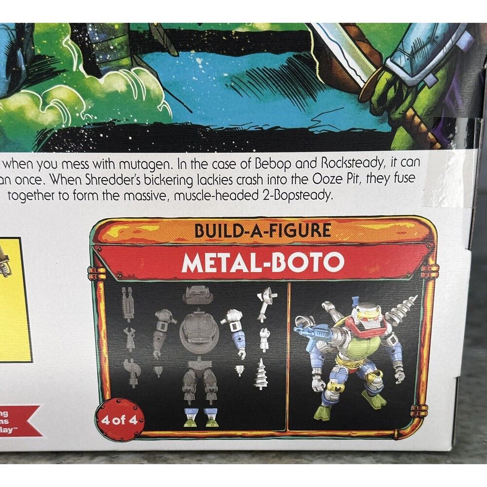 MOTU Masters x TMNT Turtles of Grayskull 2 Bopsteady Mattel Action Figure New - Picture 5 of 6